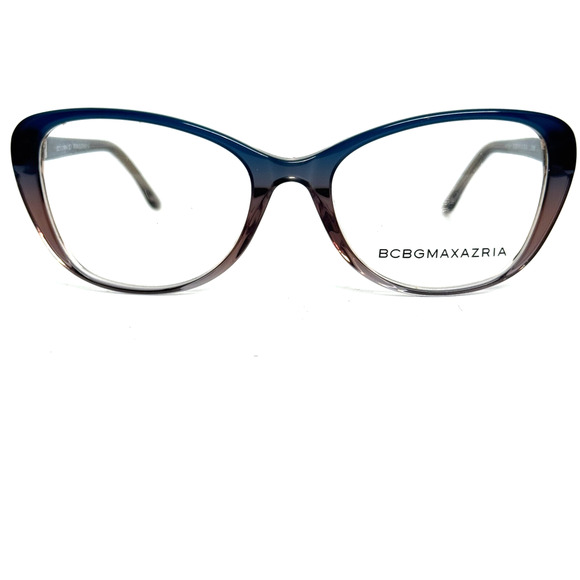 BCBGMAXAZRIA FATIMA Blue Fade Eyeglasses Frame 52-17-140mm B40mm H17592 - Picture 1 of 7